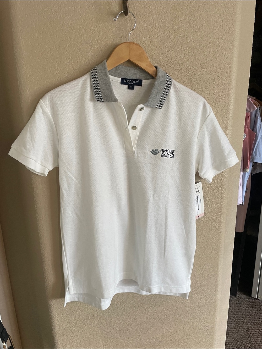 Karen Kane Golf Women’s Rhodes Ranch Country Club Polo Shirt Size M